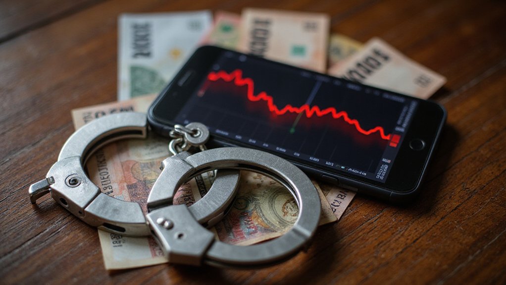 unauthorized crypto trading penalties
